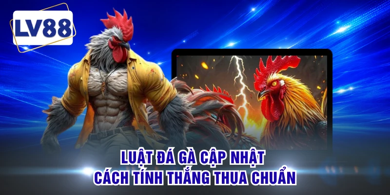 Luật đá gà cập nhật cách tính thắng thua chuẩn